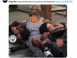 Meme King MU Bikin Silau, Fans Arsenal Siap Kena Mental di Medsos