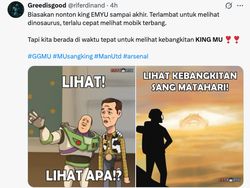 Meme King MU Bikin Silau, Fans Arsenal Siap Kena Mental di Medsos