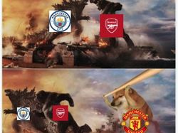 Meme King MU Bikin Silau, Fans Arsenal Siap Kena Mental di Medsos