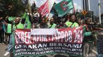 Ojol Demo di Jakarta, Tuntut Potongan Aplikator Dipatok 10 Persen