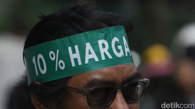 Ojol Demo di Jakarta, Tuntut Potongan Aplikator Dipatok 10 Persen