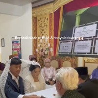 Viral Pasangan Gen Z Nikah Sederhana di KUA Tanpa Resepsi, Fokus Masa Depan