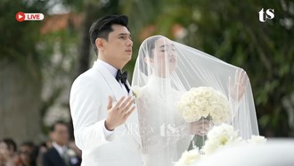 Dunia Jadi Saksi Ranty Maria dan Rayn Wijaya Ucap Janji Suci Pernikahan