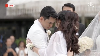 Rayn Wijaya Lebih Dulu Nangis, Lihat Ranty Maria Berjalan ke Altar Pernikahan