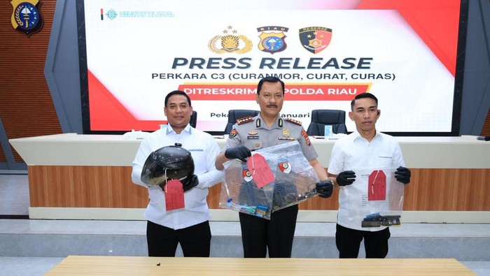 Jambret Sadis di Riau Ditangkap, Pelaku Residivis dan Positif Narkoba