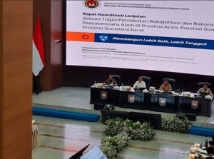 Menko PMK di Rakor Pascabencana Sumatera: Pembangunan Harus Lebih Tangguh