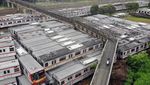 Ratusan Bangkai Gerbong Kereta Menumpuk di Depo Depok