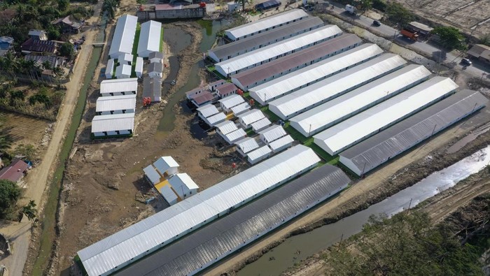 111 Hunian Sementara Ditambah di Aceh Tamiang