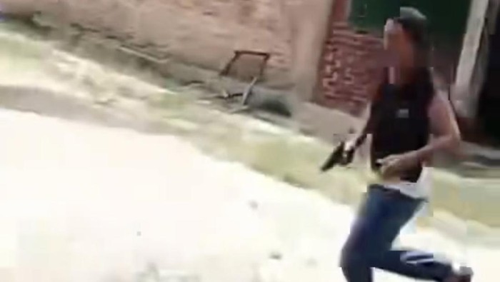 Viral Oknum Kades Diduga Todongkan Senjata Api ke Warga di Paluta