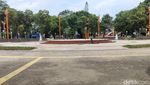 Wajah Baru Alun-Alun Malang Dilengkapi Air Mancur Menari dan Fasilitas Ramah Anak