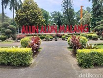 Wajah Baru Alun-Alun Malang Dilengkapi Air Mancur Menari dan Fasilitas Ramah Anak