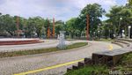 Wajah Baru Alun-Alun Malang Dilengkapi Air Mancur Menari dan Fasilitas Ramah Anak