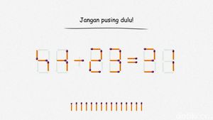 Teka-teki Pindahkan Korek Ini Gampang-gampang Susah! Bisa Jawab Cepat?