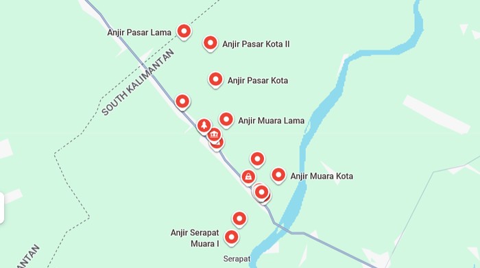 Banyak Nama Anjir di Barito Kuala