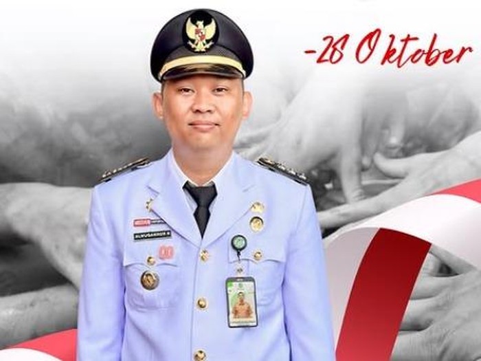 Eks Camat Medan Maimun Almuqarrom Natapradja yang dicopot karena gunakan KKPD untuk judol (Foto: Instagram Kecamatan Medan Maimun)