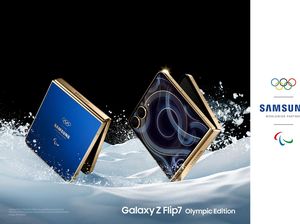 Samsung Rilis Galaxy Z Flip7 Olympic Edition Milano Cortina 2026