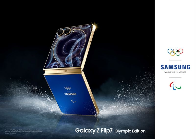Galaxy Z Flip7 Olympic Edition Milano Cortina 2026