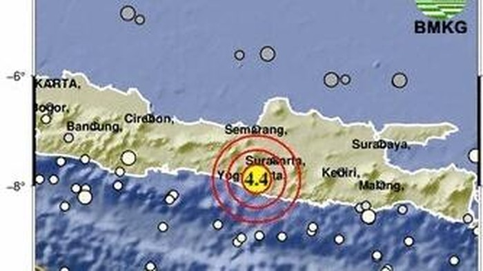 Gempa di Jogja Ternyata Berpusat di Bantul