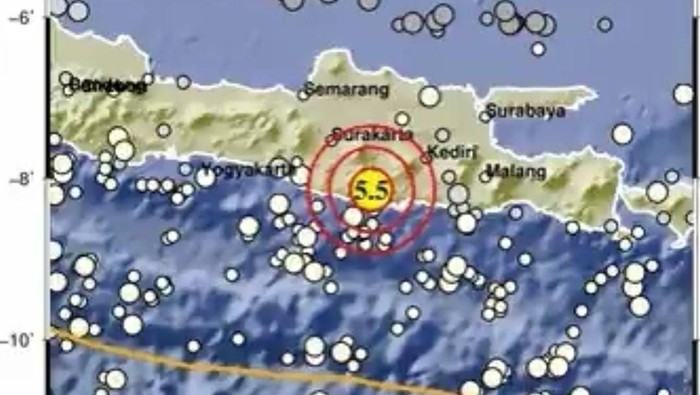 Ini Penyebab Gempa M 5,5 Guncang Pacitan