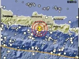 Gempa M 5,5 di Perairan Pacitan Pagi Ini, Terasa hingga Jogja