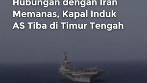 Video: Hubungan dengan Iran Memanas, Kapal Induk AS Tiba di Timur Tengah