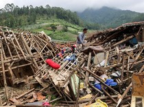 Kondisi Terkini Longsor di Cisarua Bandung Barat