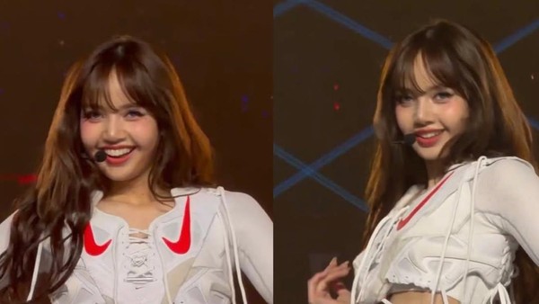 Next Level! Kostum Konser Lisa BLACKPINK Terbuat dari Sepatu Bola Nike
