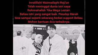 Tika Mega Lestari, Istri Pesulap Merah Meninggal Dunia