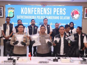 Warga Asing Pasok Sabu Buat Dijual di Tangsel, Kaki Tangan Diringkus