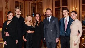 8 Potret Kekompakan Keluarga Beckham Setelah Curhatan Bombastis Brooklyn