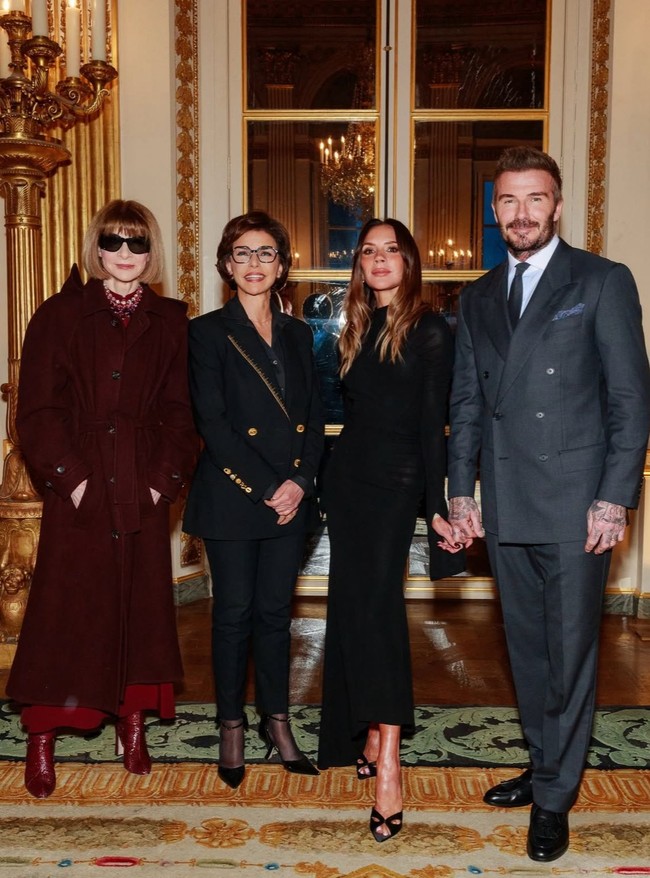 “Anda memberi jutaan perempuan muda representasi baru dari diri mereka. Bagi banyak orang, Anda adalah panutan, menginspirasi kami dengan keberanian dan kebebasan yang berselera,” ujar Rachida seperti dikutip Daily Mail.  Foto: Instagram @davidbeckham