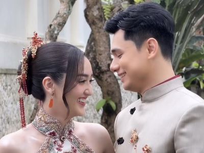 Foto Ranty Maria-Rayn Wijaya Kompak Kenakan Busana Oriental di Acara Tea Pai