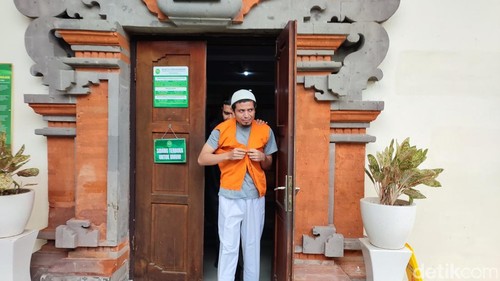 Said bin Abd Rahman Faris seusai menjalani sidang di PN Denpasar, Selasa (27/1/2026).