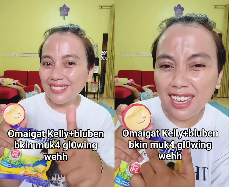 Skincare margarin viral.