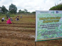 LAZ Hadji Kalla Bantu Petani Lewat Program DBS, Hasil Panen Naik 60%