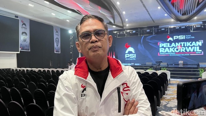 Wakil Ketua DPW PSI Sulsel bidang Organisasi, Kaderisasi dan Keanggotaan (OKK) PSI Sulsel Andi Ikhsan Hamid.