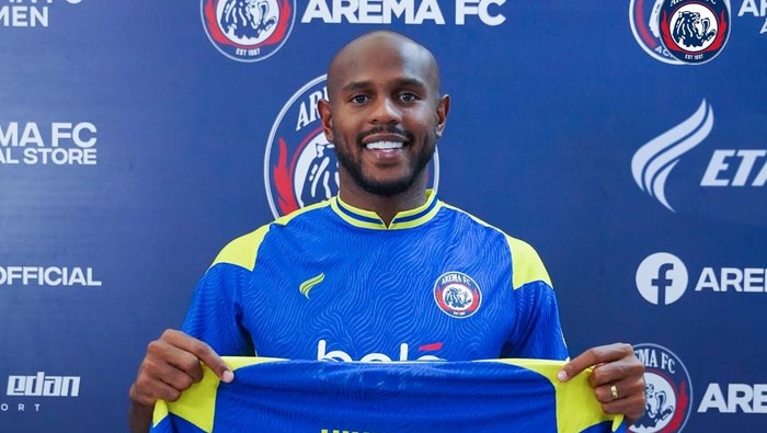 Arema rekrut penyerang Brazil penyerang Joel Vinicius Silva Dos Anjos