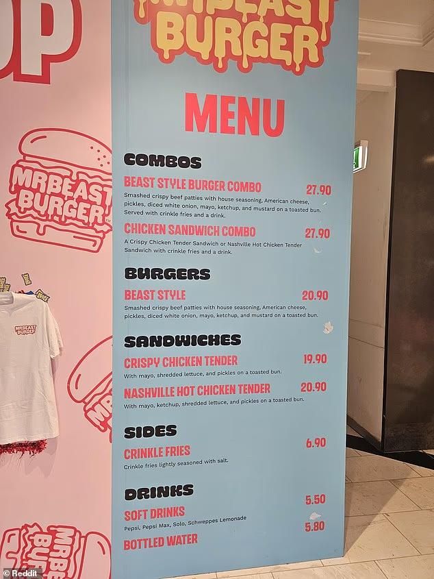 Baru Buka, Harga Burger Milik YouTuber MrBeast Langsung Dikritik!