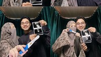 Fiki Naki mengaku terkejut mendapat karunia dari Tuhan secepat ini. Surprise, surprise, tulisnya. (Foto: dok Instagram tinandrose)