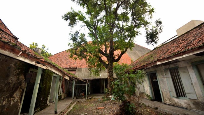 Gedung cagar budaya eks Vereenigde Oostindische Compagnie (VOC) di kawasan Heritage Bandar Grissee, Kabupten Gresik