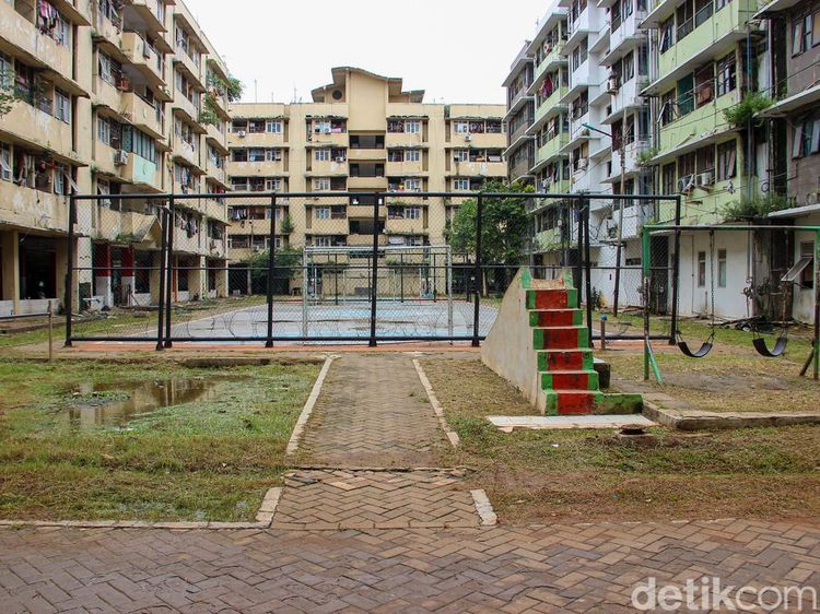 Hunian Vertikal di Pesisir Jakarta, Rusunawa Marunda Beraktivitas dalam Sunyi