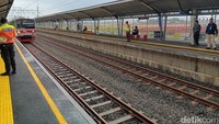 Baru Diresmikan, Stasiun Jatake Masih Sepi di Hari Pertama Operasi