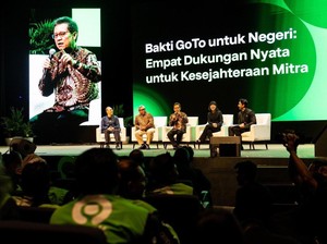 Jutaan Mitra Gojek-Keluarga Dapat Manfaat BPJS, Beasiswa, Bursa Kerja-BHR
