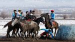 Olahraga Tradisional Kok-Boru Hidupkan Warisan Budaya Asia Tengah