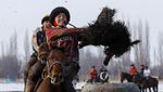 Olahraga Tradisional Kok-Boru Hidupkan Warisan Budaya Asia Tengah