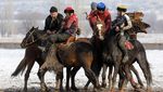 Olahraga Tradisional Kok-Boru Hidupkan Warisan Budaya Asia Tengah