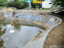 Miris, Arena Skateboard dan BMX di Bekasi Terbengkalai