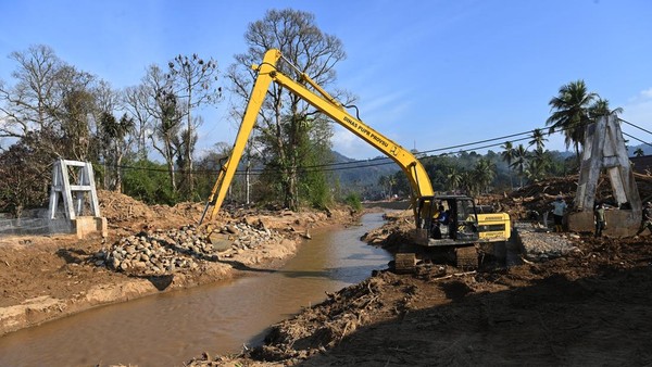 Jembatan Gantung Tukka Dibangun, Akses Warga Ditarget Pulih Awal Februari