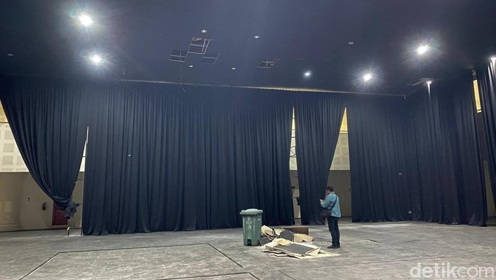 Taman Budaya Gunungkidul Rusak Terdampak Gempa Bantul