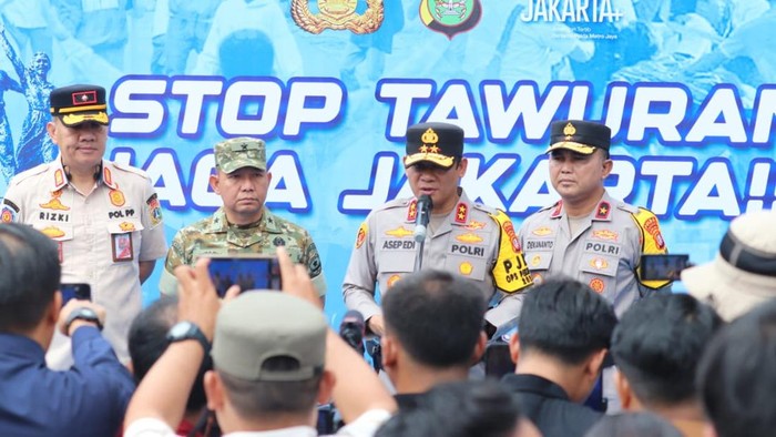 Daerah Rawan Tawuran Dipelototi Polda Metro Jelang Ramadan